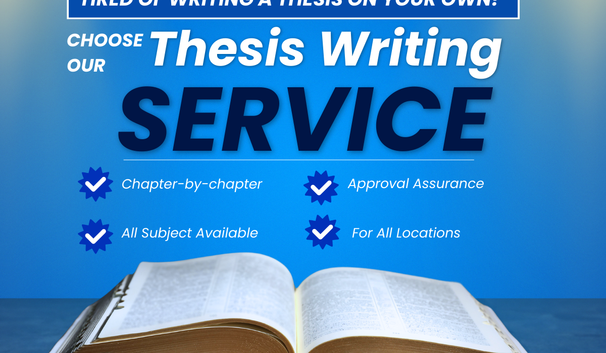 PhD Thesis Writing Service