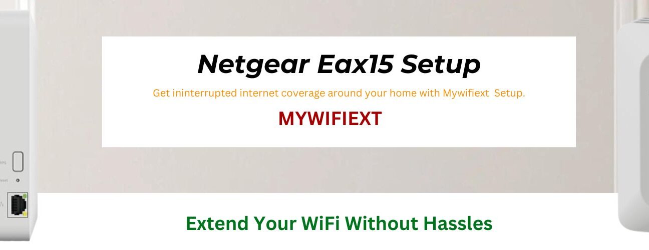 Netgear Eax15 Setup