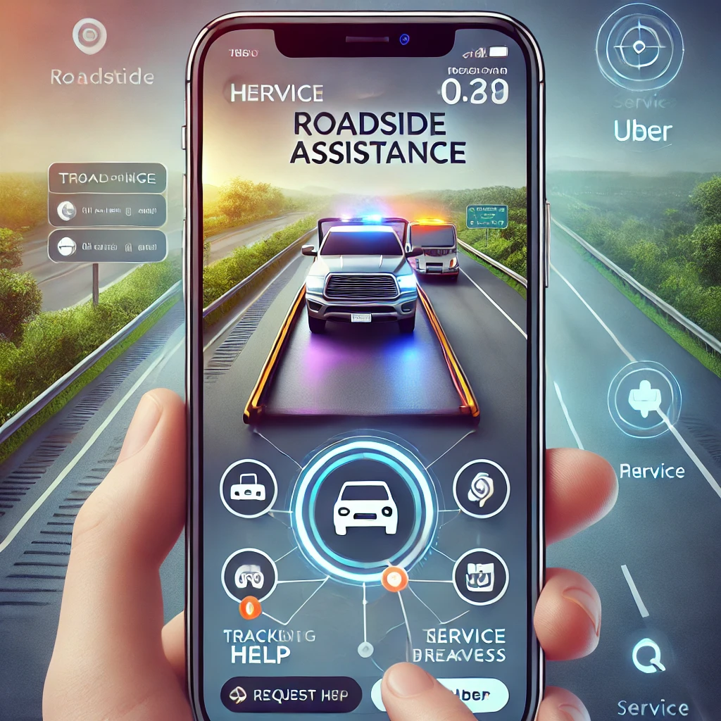 Roadside assistance app like uber