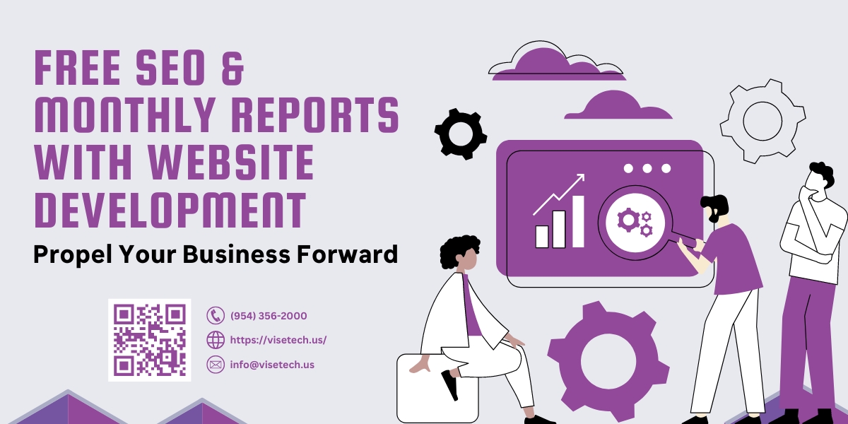 Free SEO & Monthly Reports with Website Development