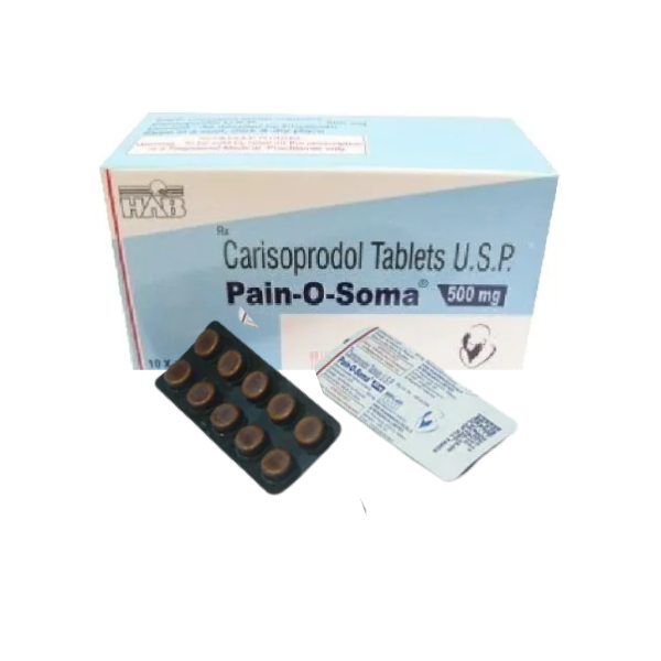 pain o soma 500 mg 10 pills