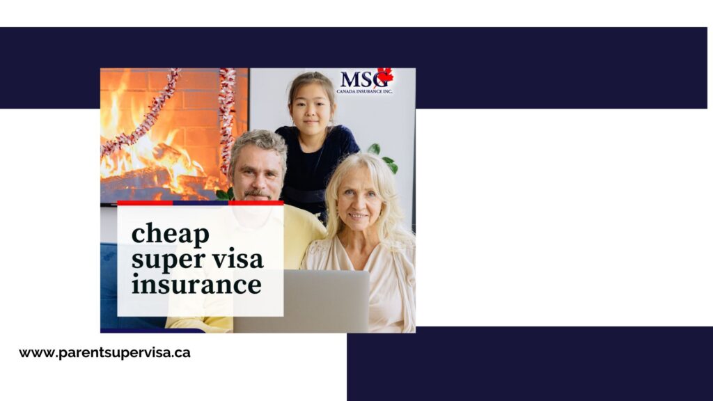 Super visa insurance cost